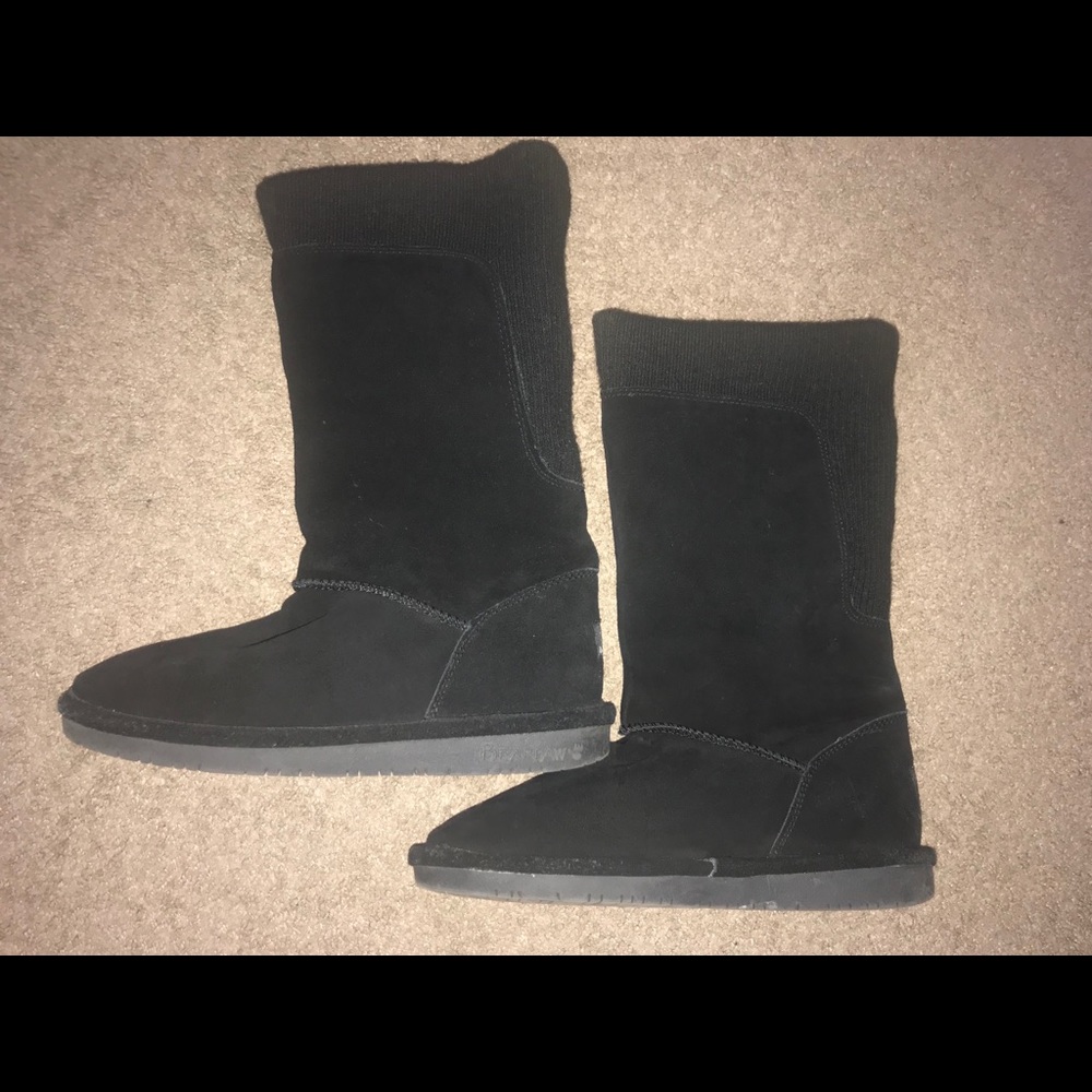 Bearpaw black boots
